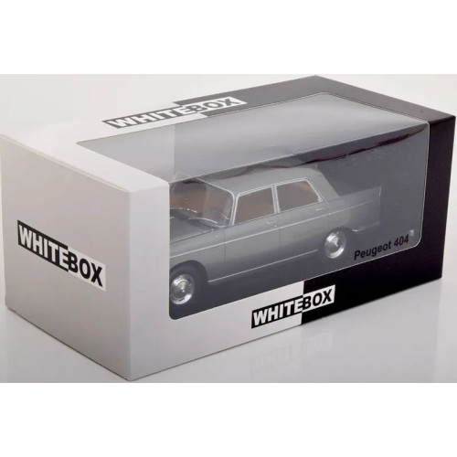 1:24 Масштабная модель PEUGEOT 404 1960 Metallic Grey