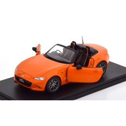 1:24 Масштабная модель MAZDA MX-5 Roadster 2019 Orange