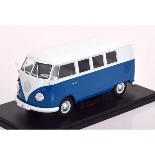 1:24 Масштабная модель VW T1 Bus 1960 Blue/White