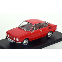 1:24 Масштабная модель SKODA 110R Coupe 1970 Red