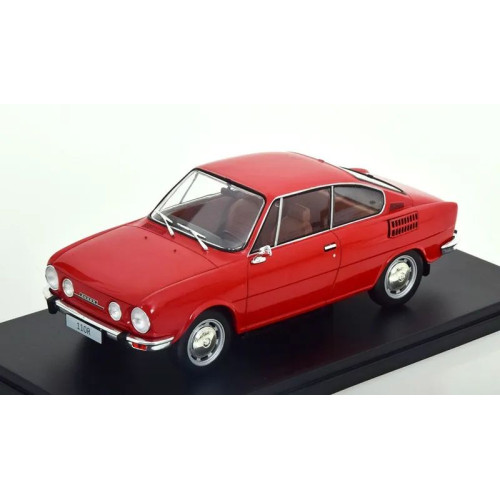 1:24 Масштабная модель SKODA 110R Coupe 1970 Red