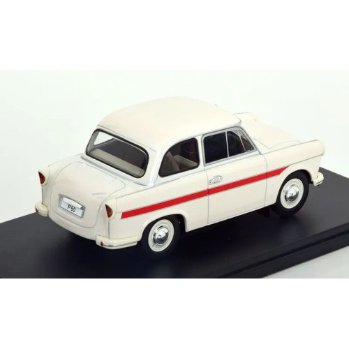 1:24 Масштабная модель TRABANT P50 1959 White