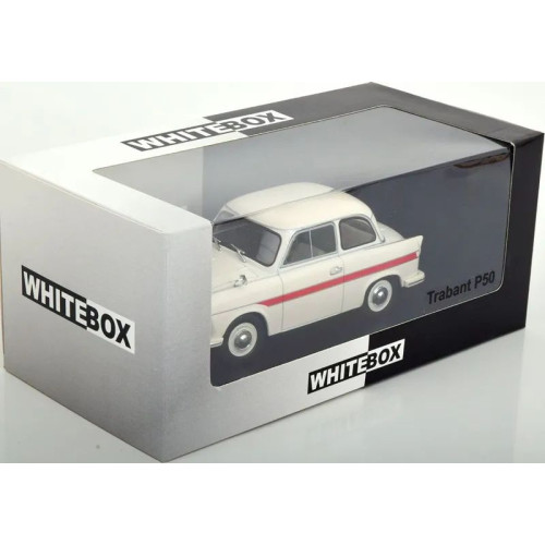 1:24 Масштабная модель TRABANT P50 1959 White