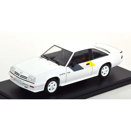 1:24 Масштабная модель OPEL Manta B GSi 1984 White/Grey/Yellow