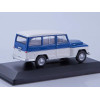 1:43 Масштабная модель Willys Rural, blue/white 1968