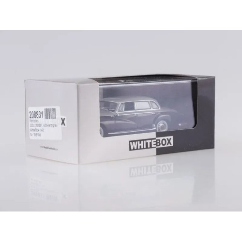 1:43 Масштабная модель Mercedes-Benz 300D (W189), black/grey 1957