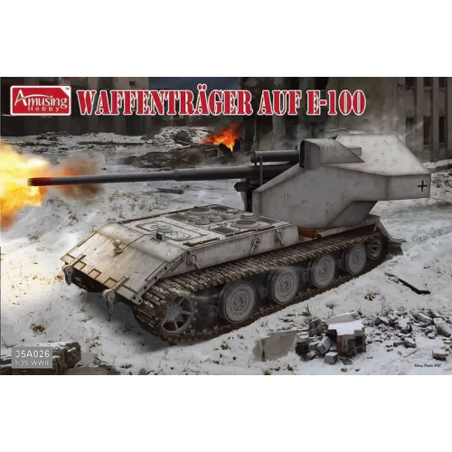 1:35 Сборная модель Waffentrager auf E-100