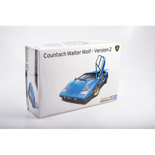 1:24 Сборная модель Lamborghini Countach Walter Wolf Ver. 2 "76