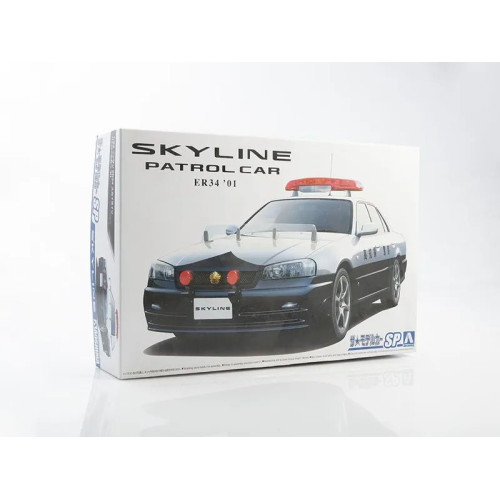 1:24 Сборная модель Nissan Skyline ER34 '01 Patrol Car