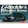 1:24 Сборная модель Toyota GT86, '12, GReddy&Rocket Bunny, Volk Racing Ver.