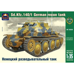 1:35 Сборная модель Немецкий разведывательный танк Sd.Kfz.140/1