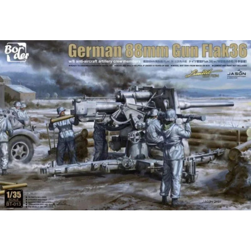 1:35 Сборная модель German 88mm Gun Flak36