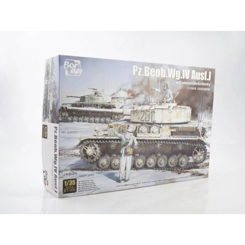 1:35 Сборная модель PANZER IV J Beob.Wg.IV