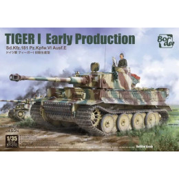 1:35 Сборная модель Tiger I  BATTLE OF KURSK