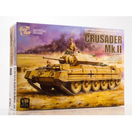 1:35 Сборная модель Crusader Mk.II British Cruiser Tank MK.VI & German Pzkpfw.MK V746(e)