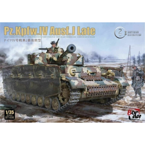 1:35 Сборная модель Танк Pz.Kpfw.IV Ausf.J (Поздний)