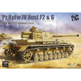 1:35 Сборная модель Танк PZ.KPFW.IV AUSF. F2&G