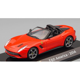 1:43 Масштабная модель FERRARI F60 America 2014, red