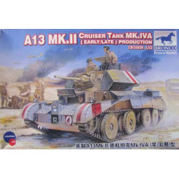 1:35 Сборная модель A13 Mk.II Cruiser Tank Mk.IVA (Early/Late)Production