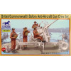 1:35 Сборная модель British/Commonwealth Bofors 40mm Anti-Aircraft Gun crew set