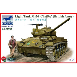 1:35 Сборная модель Легкий танк M-24 Chaffee (British Army)