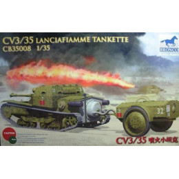 1:35 Сборная модель CV L3/35 Lanciafiamme Tankette