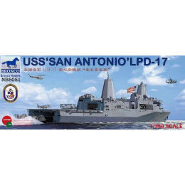 1:350 Сборная модель USS San Antonio (LPD-17)