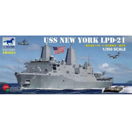 1:350 Сборная модель USS  LPD-21  New York