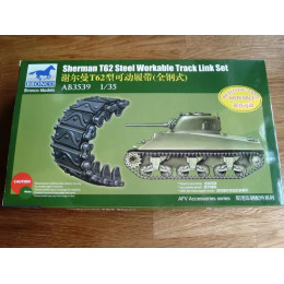 1:35 Сборная модель Sherman T62 Steel Workable Track Link Set