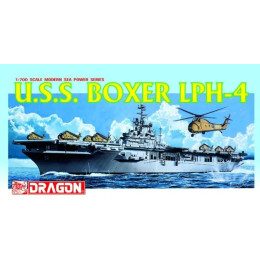 1:700 Сборная модель Вертолетоносец U.S.S. Boxer LPH-4