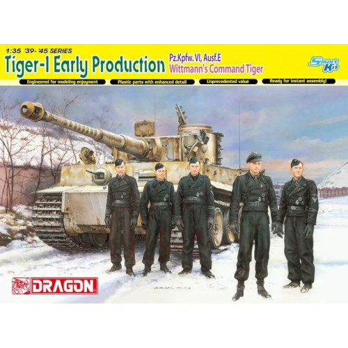 1:35 Сборная модель Танк Tiger-1 Ранний (Михаэль Витман)