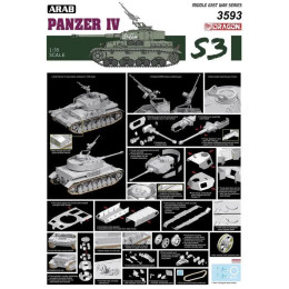 1:35 Сборная модель Arab Panzer IV "Six day war"