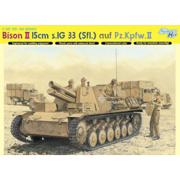 1:35 Сборная модель Bison II 15cm sIG 33(Sfl) auf Pz.Kpfw.II