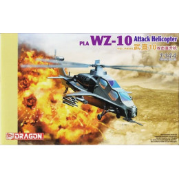 1:144 Сборная модель PLA WZ-10 ATTACK HELICOPTER