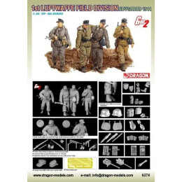 1:35 Сборная модель 1st LUFTWAFFE FIELD DIVISION (NOVGOROD 1944) (GEN2)