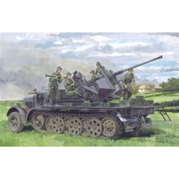 1:35 Сборная модель Sd.Kfz.7/2 3.7cm FLAK 36 (SMART KIT)