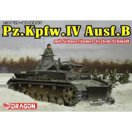 1:35 Сборная модель Pz.Kpfw.IV Ausf.B mit SCHNEERAUMER SYSTEM SCHMIDT