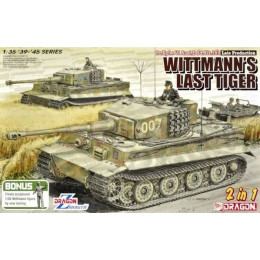 1:35 Сборная модель WITTMANN'S LAST TIGER Pz.Kpfw.VI Sd.Kfz.181 LATE PRODUCT