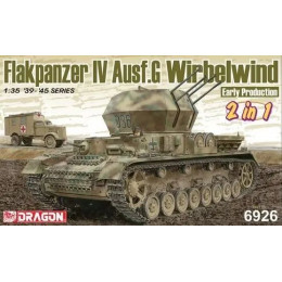 1:35 Сборная модель FLAKPANZER IV Ausf.G "WIRBELWIND" EARLY PRODUCTION w/ZI