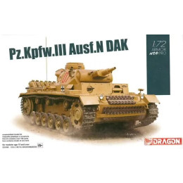 1:72 Сборная модель Pz.Kpfw.III Ausf.N DAK w/NEO TRACK