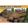 1:72 Сборная модель Sd.Kfz.251/7 Ausf.D PIONIERPANZERWAGEN (2 IN 1)