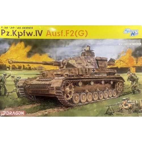 1:35 Сборная модель Pz.Kpfw.IV Ausf.F2(G) (SMART KIT)