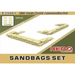 1:35 Сборная модель Sandbags Set