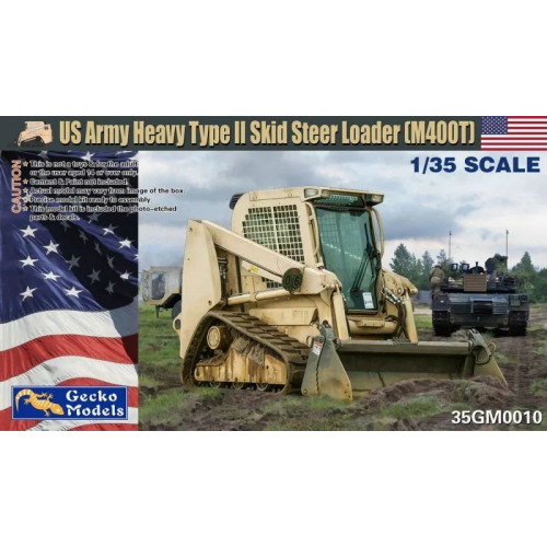 1:35 Сборная модель US Army Heavy Type II Skid Steer Loader (M400T)