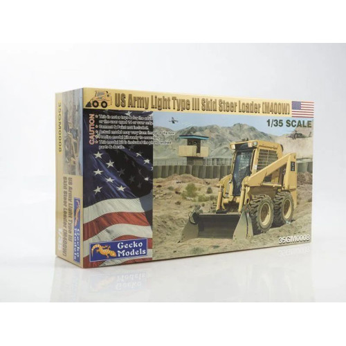 1:35 Сборная модель US Army Light Type III Skid Steer Loader (M400W)