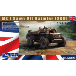 1:35 Сборная модель Mk 1 Sawn Off Daimler (SOD)