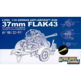 1:35 Сборная модель WWII German Anti-Aircraft 37mm Flak 43