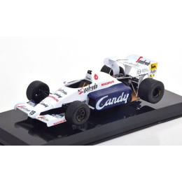 1:24 Масштабная модель TOLEMAN TG184 #19 Ayrton Senna 1984