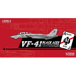 1:72 Сборная модель US Navy F-14A VF-41 Black Aces