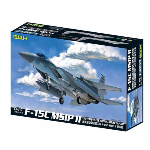 1:48 Сборная модель Самолет F-15C MSIP II United States Air National Guard